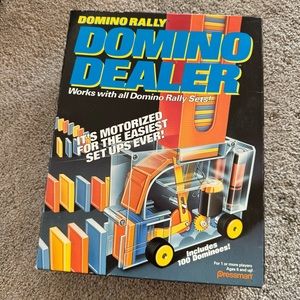 Vintage 1992 Domino Rally Domino Game